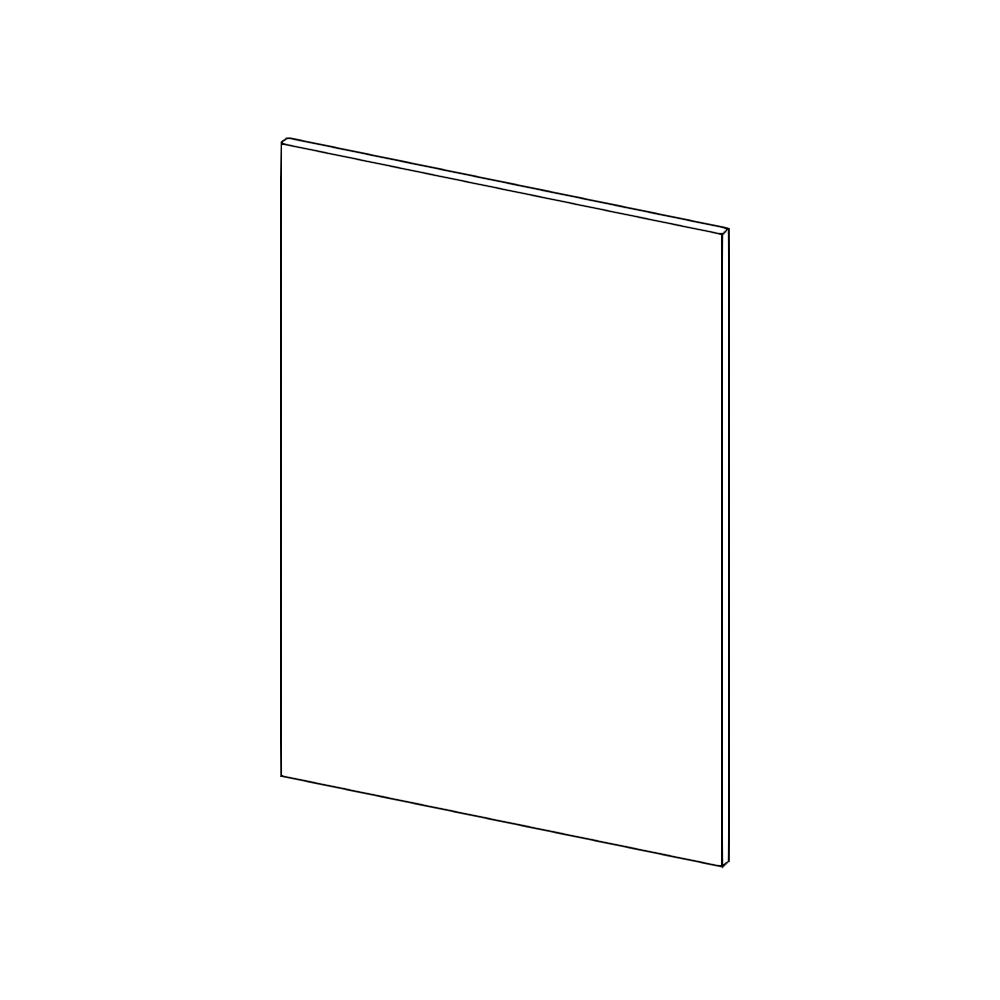 Exakt anpassad för avslut mot golv