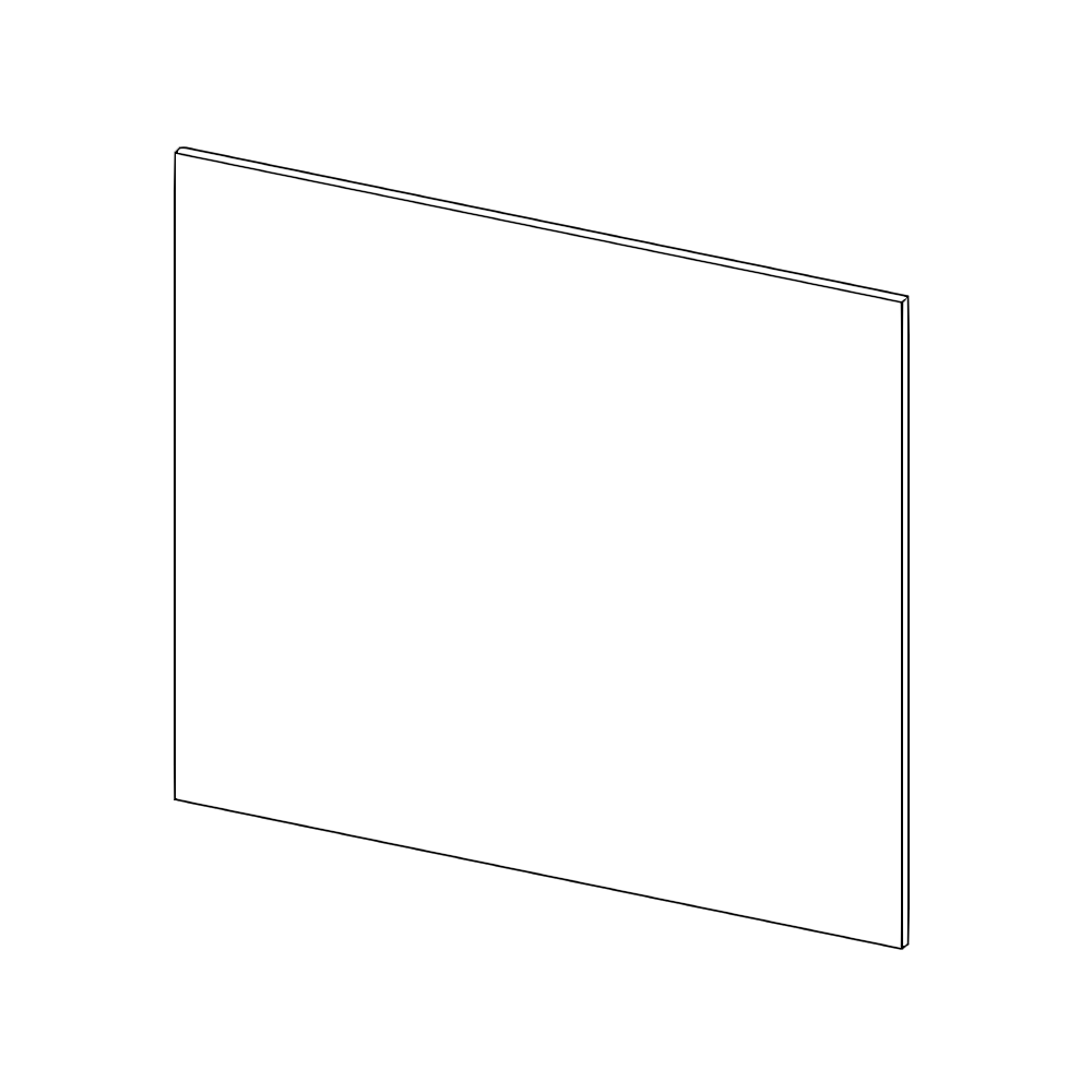 Baksida köksö bredd: 40 + 60 cm