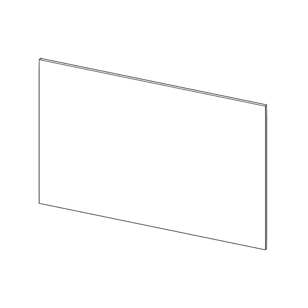 Baksida köksö bredd: 60 + 80 cm