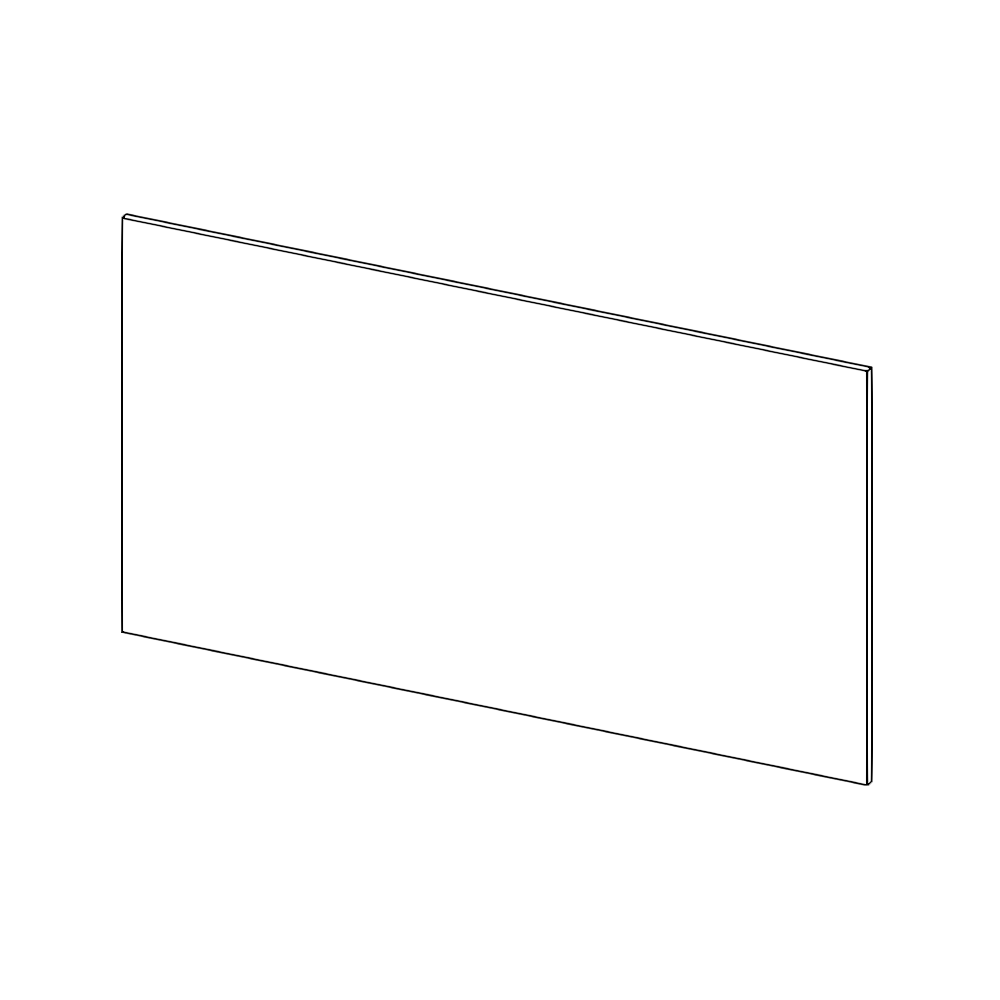 Baksida köksö bredd: 80 + 80 cm