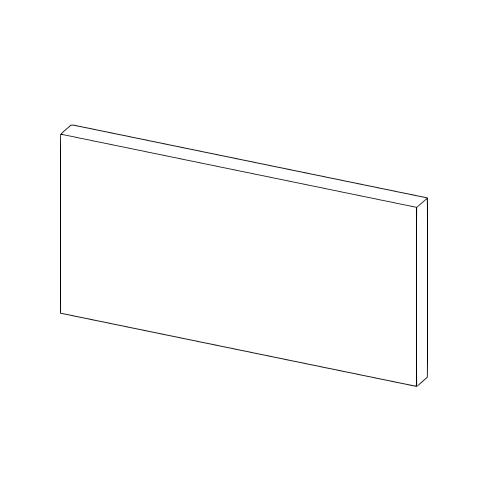 Takanslutning för väggskåp, bredd: 40 cm