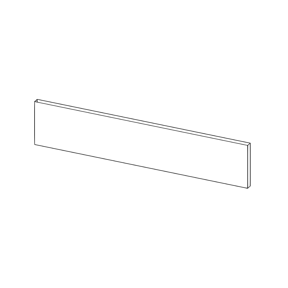 Takanslutning för väggskåp, bredd: 40 + 60 cm