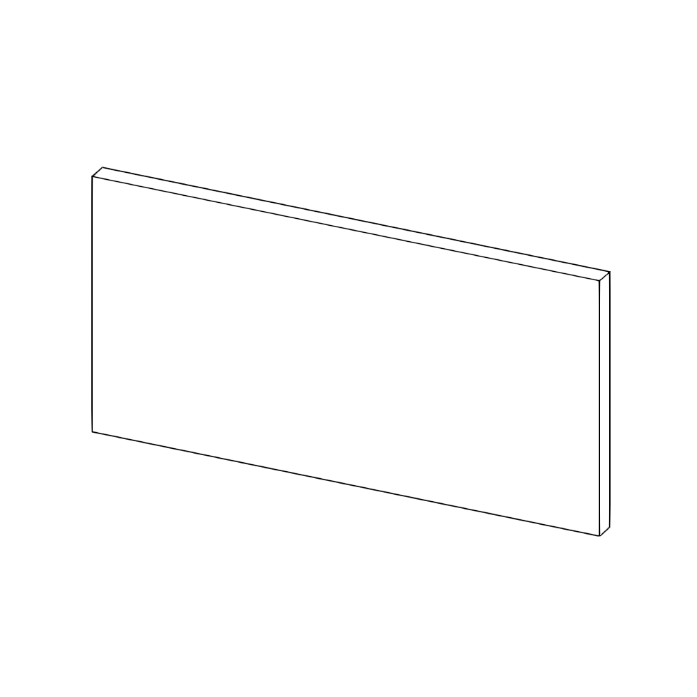 Takanslutning för väggskåp, bredd: 60 cm