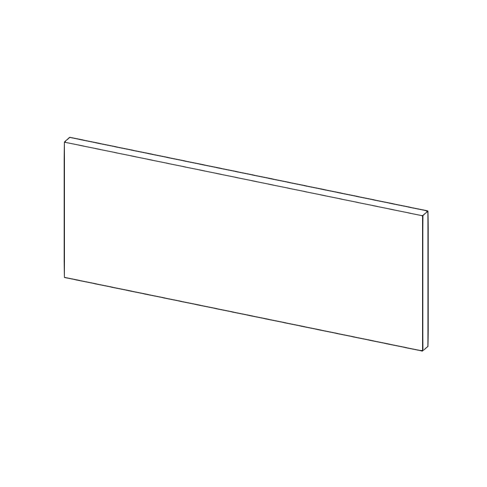 Takanslutning för väggskåp, bredd: 80 cm
