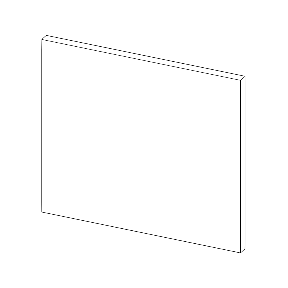 Sidopanel bänkskåp