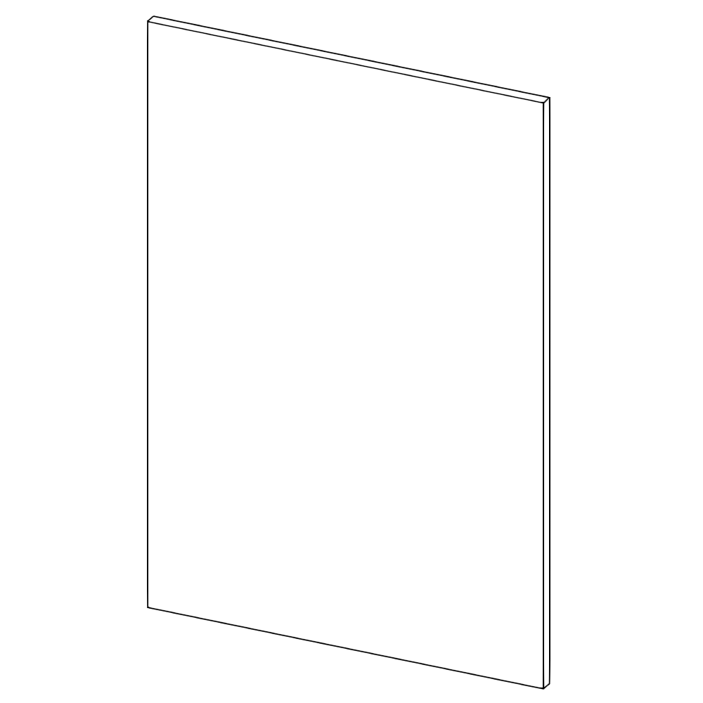 Baksida köksö bredd: 60 cm